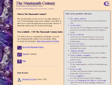 Tablet Screenshot of c19.chadwyck.com